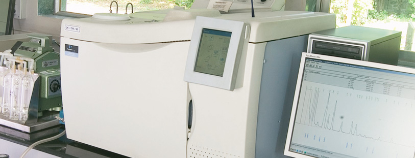 Gas Sample Analysis in Laboratory